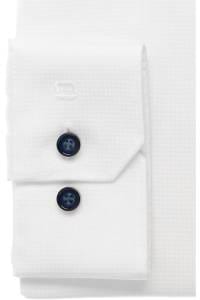 OLYMP No. Six Super Slim Hemd weiss, Faux-uni
