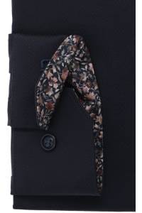 OLYMP No. Six Super Slim Hemd marine, Faux-uni