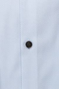 OLYMP No. Six Super Slim Hemd bleu, Faux-uni
