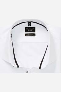 OLYMP No. Six Performance Climate Control Super Slim Hemd weiss, Faux-uni