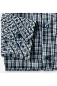 OLYMP No. Six Super Slim Hemd grün/blau, Kariert