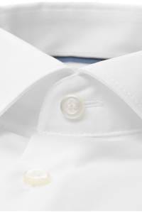 OLYMP No. Six Super Slim Hemd weiss, Einfarbig