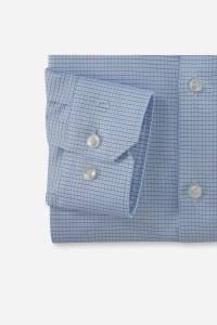 OLYMP No. Six Super Slim Hemd bleu, Kariert