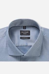 OLYMP No. Six Super Slim Hemd royal, Faux-uni