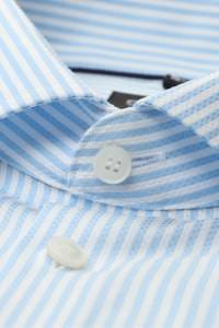 OLYMP No. Six Super Slim Hemd bleu, Gestreift
