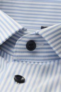 OLYMP Luxor Modern Fit Hemd bleu, Gestreift