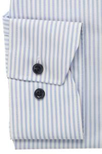 OLYMP Luxor Modern Fit Hemd bleu, Gestreift