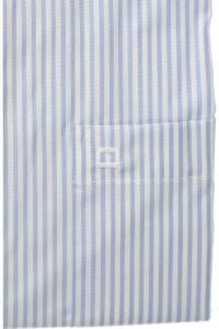 OLYMP Luxor Modern Fit Hemd bleu, Gestreift