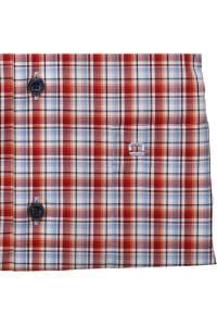 OLYMP Luxor Comfort Fit Hemd sienna, Kariert