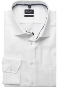 OLYMP Luxor Modern Fit Hemd weiss, Einfarbig