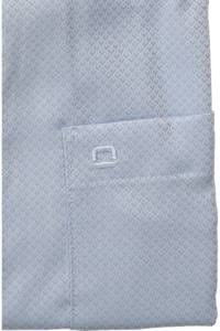 OLYMP Luxor Modern Fit Hemd bleu, Faux-uni
