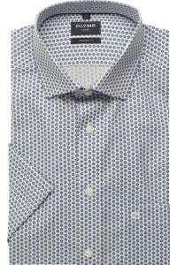 OLYMP Luxor Modern Fit Hemd bleu, Bedruckt