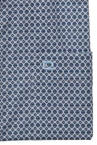 OLYMP Luxor Modern Fit Hemd bleu, Bedruckt