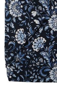 OLYMP Luxor Modern Fit Hemd marine, Blumen