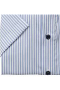 OLYMP Luxor Modern Fit Hemd bleu, Gestreift