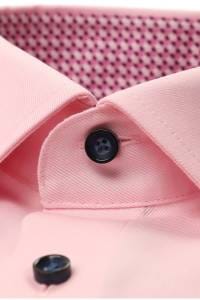 OLYMP Luxor Modern Fit Hemd rose, Einfarbig