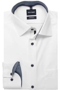 OLYMP Luxor Comfort Fit Hemd blau, Einfarbig