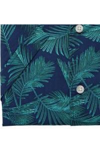 OLYMP Level Five Body Fit Hemd mint, Blumen