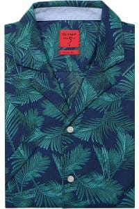 OLYMP Level Five Body Fit Hemd mint, Blumen