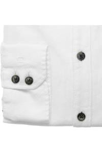 OLYMP Level Five Casual Body Fit Hemd weiss, Einfarbig