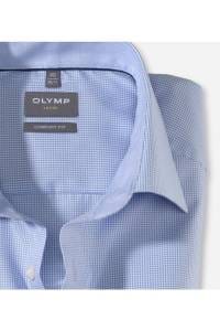 OLYMP Luxor Comfort Fit Hemd bleu, Vichykaro