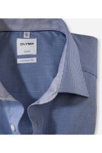 OLYMP Luxor Comfort Fit Hemd royal, Vichykaro
