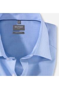 OLYMP Luxor Comfort Fit Hemd bleu, Vichykaro