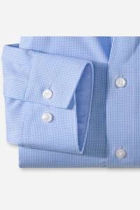 OLYMP Luxor Comfort Fit Hemd bleu, Vichykaro