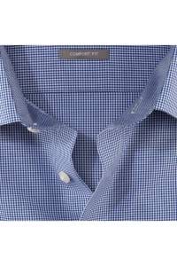 OLYMP Luxor Comfort Fit Hemd royal, Vichykaro