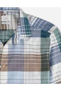OLYMP Level Five Smart Casual Body Fit Hemd grün, Kariert