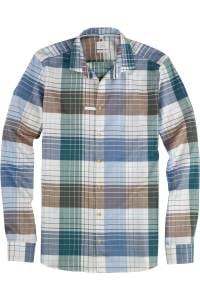 OLYMP Level Five Smart Casual Body Fit Hemd grün, Kariert