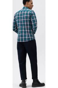 OLYMP Level Five Smart Casual Body Fit Hemd hellblau, Kariert
