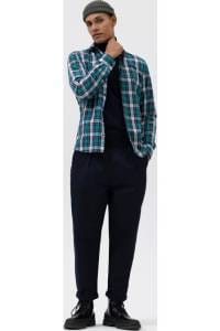 OLYMP Level Five Smart Casual Body Fit Hemd hellblau, Kariert