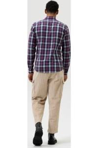 OLYMP Level Five Smart Casual Body Fit Hemd fuchsia, Kariert