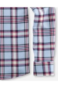 OLYMP Level Five Smart Casual Body Fit Tencel Hemd fuchsia/blau, Kariert