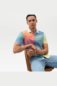 OLYMP Level Five Smart Casual Body Fit Hemd bleu, Querstreifen