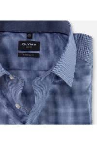 OLYMP Luxor Modern Fit Hemd royal, Vichykaro