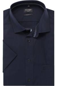 OLYMP Luxor Modern Fit Hemd blau, Einfarbig