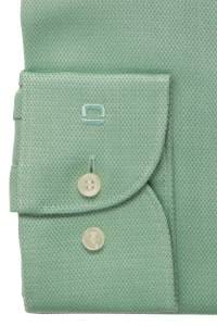 OLYMP Level Five Body Fit Hemd grün, Faux-uni