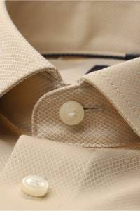 OLYMP Luxor Modern Fit Hemd beige, Einfarbig