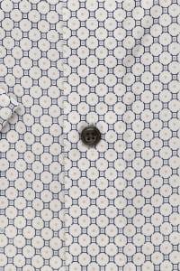 OLYMP Luxor Modern Fit Hemd weiss, Bedruckt