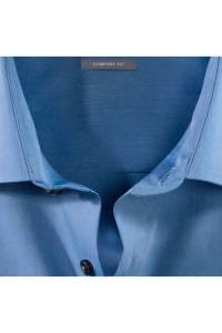 OLYMP Luxor Comfort Fit Hemd blau, Einfarbig