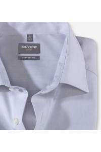 OLYMP Luxor Comfort Fit Hemd silbergrau, Einfarbig
