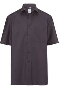 OLYMP Luxor Comfort Fit Hemd anthrazit, Einfarbig