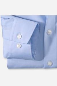 OLYMP Luxor Comfort Fit Hemd bleu, Einfarbig