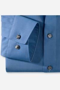 OLYMP Luxor Comfort Fit Hemd blau, Einfarbig