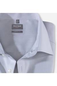 OLYMP Luxor Comfort Fit Hemd silbergrau, Einfarbig