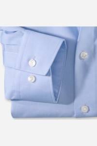 OLYMP Luxor Comfort Fit Hemd bleu, Einfarbig