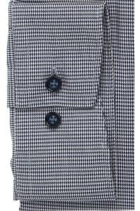 OLYMP Luxor Comfort Fit Hemd marine, Hahnentritt