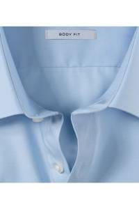 OLYMP Level Five Body Fit Hemd hellblau, Einfarbig